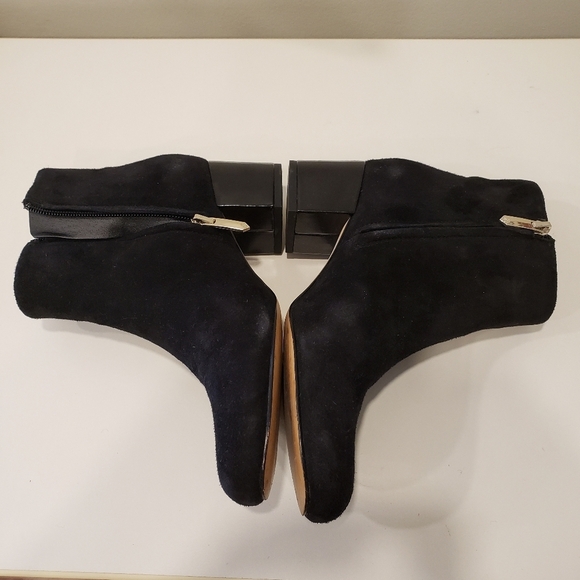Sam Edelman "Edith" Suede Booties - sz 5M - Picture 5 of 10